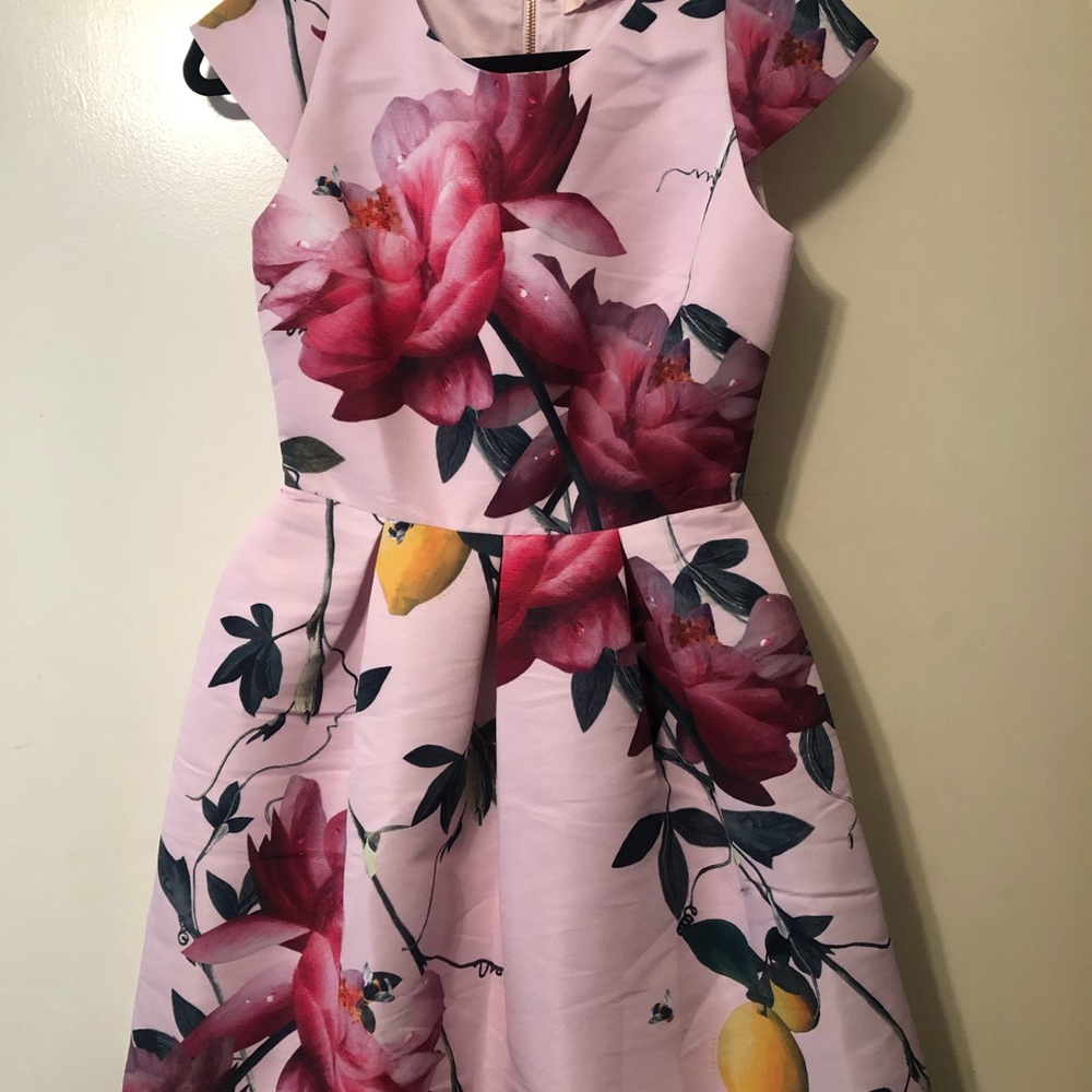 Ted Baker Tillea Citrus dress size 1 - Picture 5 of 11